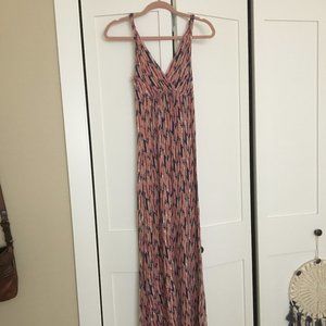 Multicolored Summer Maxi Dress (S/M)